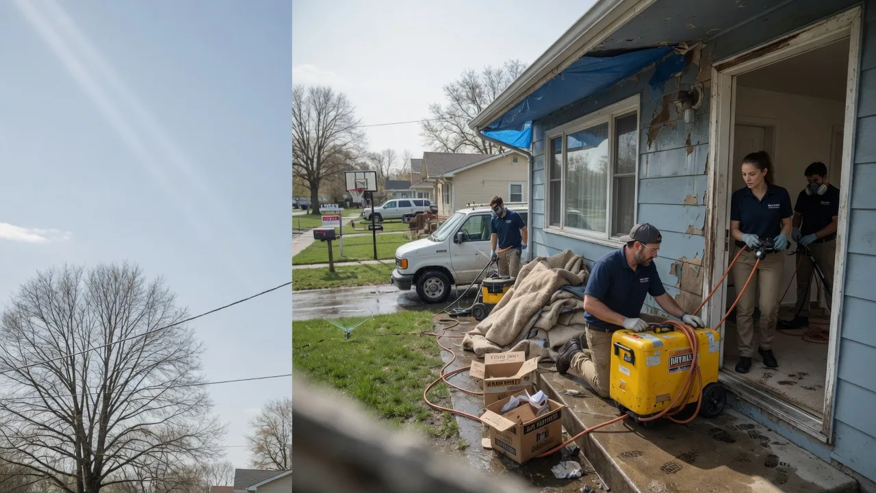 Basement Flood Cleanup in Winner, SD near me